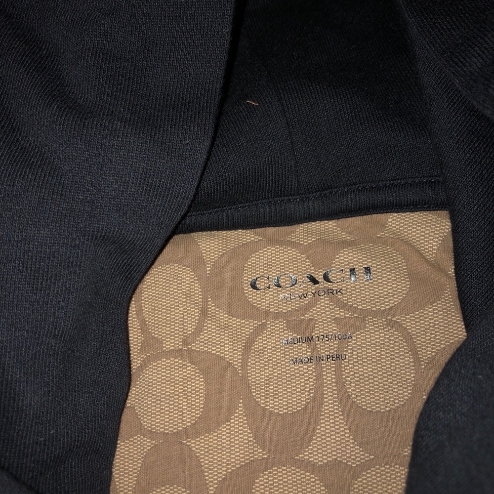 Black coach sweatshirt